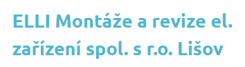 ELLI Montáže a revize elektrických zařízení, spol. s.r.o.